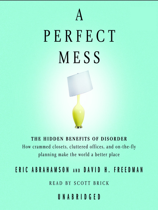 Title details for A Perfect Mess by Eric Abrahamson - Available
